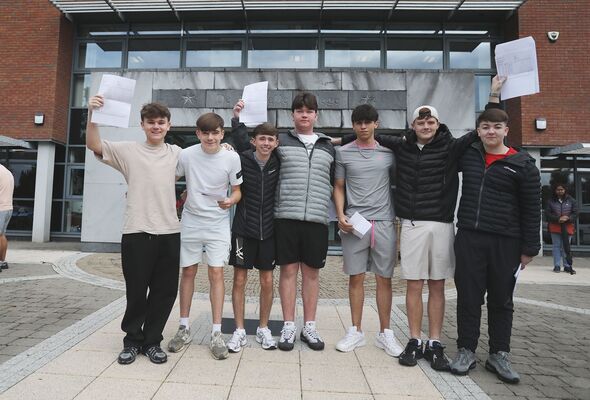 Relief and joy for many as pupils celebrate GCSE results 
