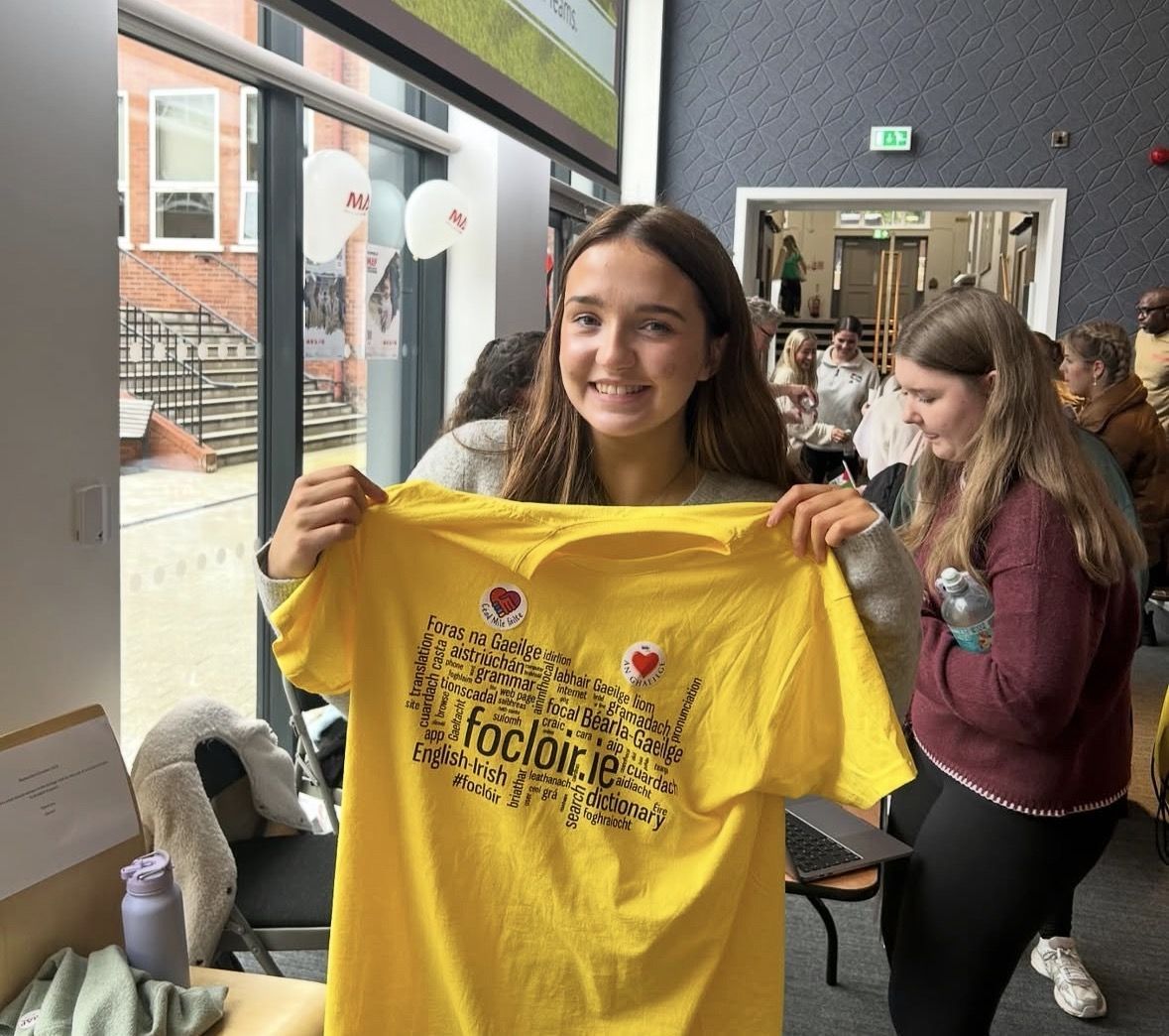 STUDENT TEACHER: Aisling McCanney is entering her final year at St Mary\'s