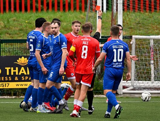 Soccer: 10-man Cliftonville suffer home defeat to Swifts