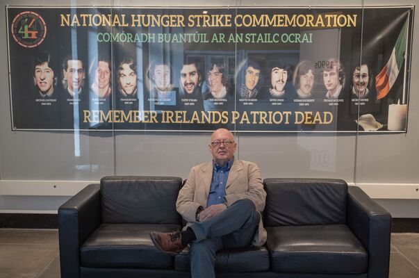 Iconic hunger strike commemoration banner goes on display at Ulster Museum for first time
