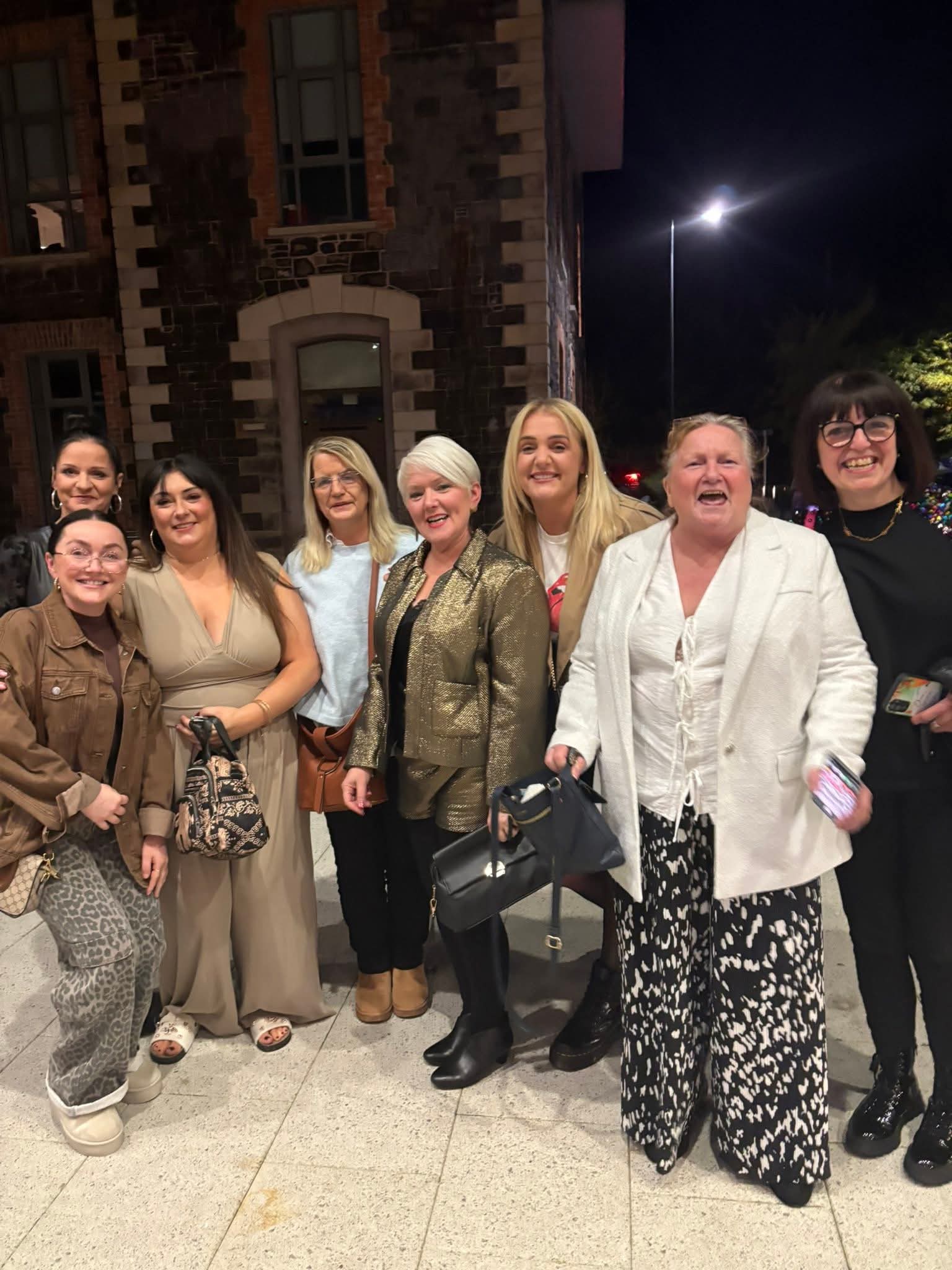 CHRISTMAS DINNER: The group of women from Patchwork Goose Sewing Group