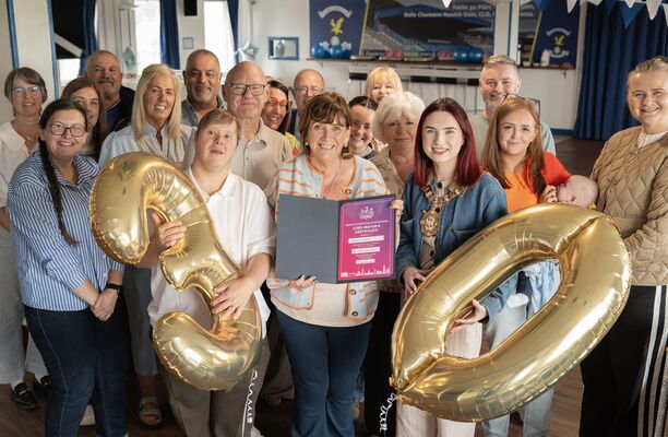 Deirdre marks 30 years of service at Whiterock Children's Centre