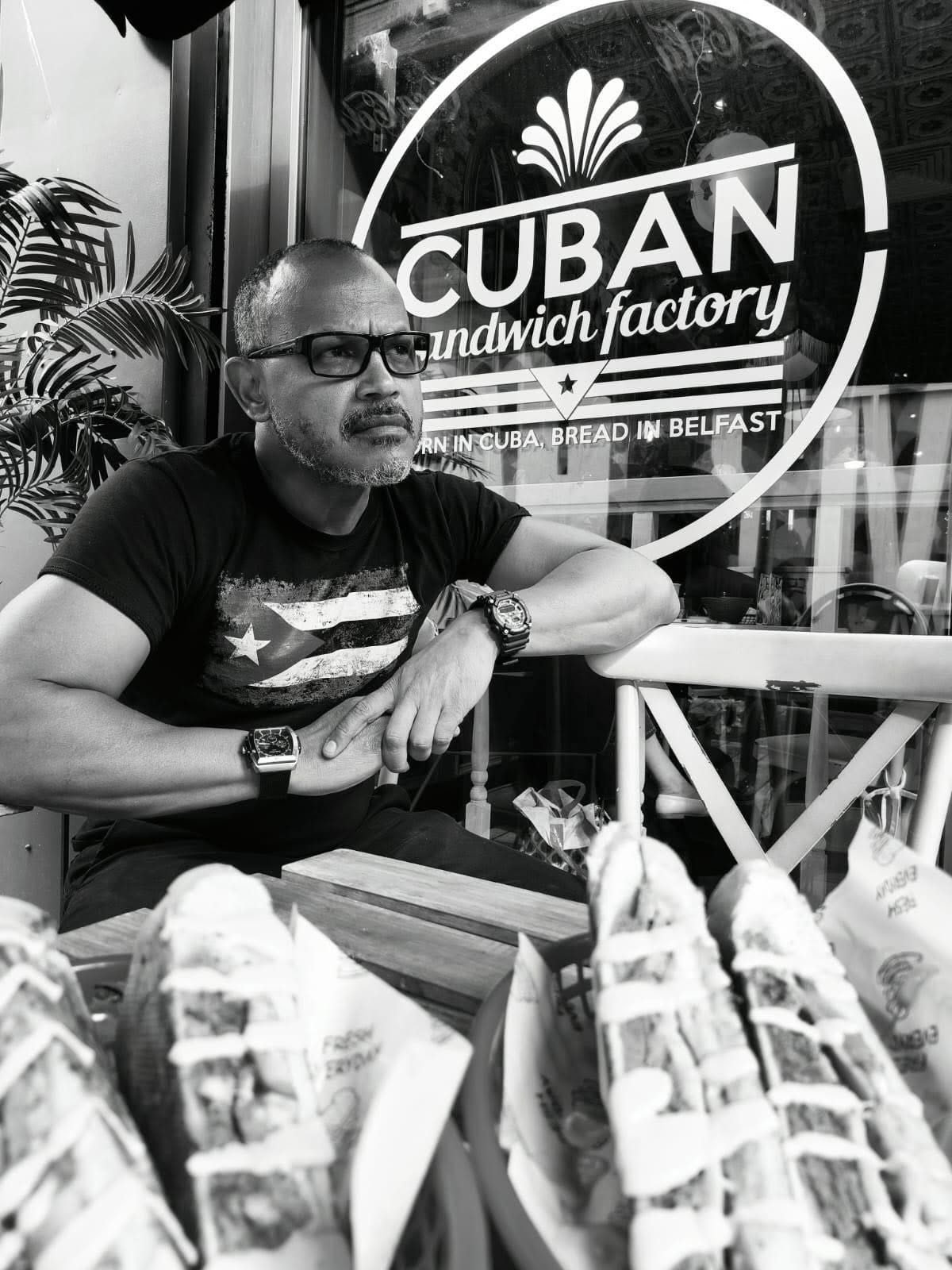 CONCERNS: Carlos Arguelles, owner of the Cuban Sandwich Factory