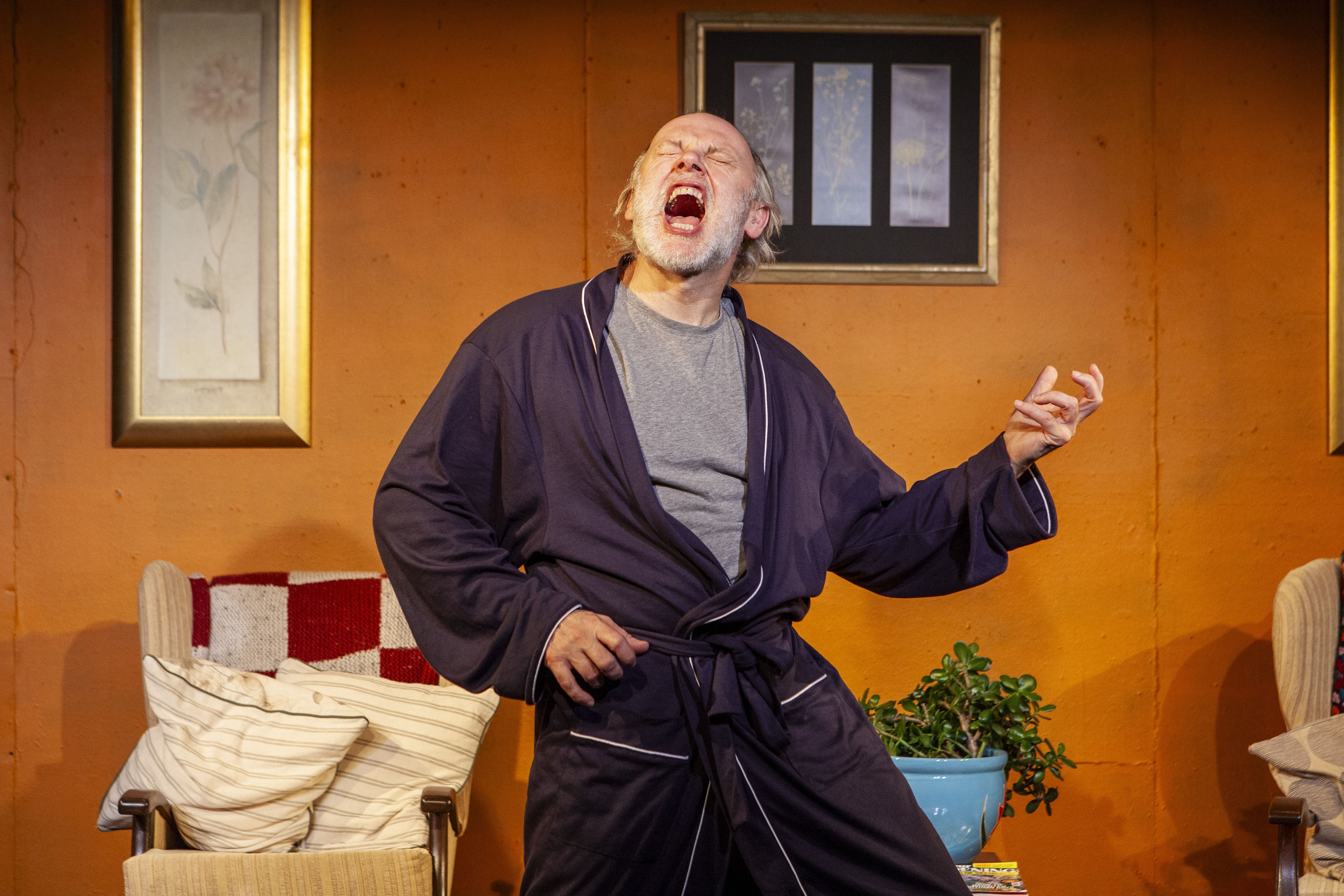 PERFORMANCE: Don Wycherley plays West Belfast man Paddy Armstrong at the Lyric Theatre