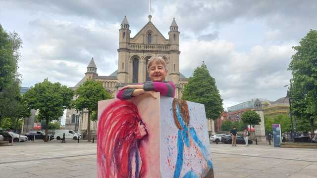 Visual artist Lise promoting female equality and nature in exhibitions as part of Culture Night celebrations