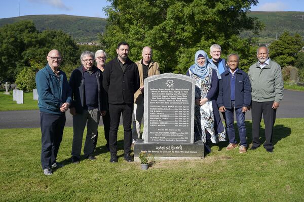 Monument is erected in City Cemetery to recognise unmarked Muslim graves