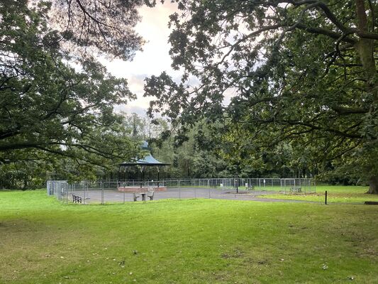 Renovations to Ormeau Park Bandstand underway