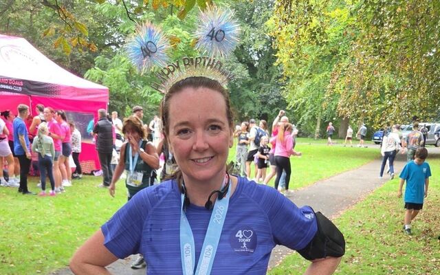 Heart attack survivor Christine marks 40th birthday with Belfast Half Marathon challenge