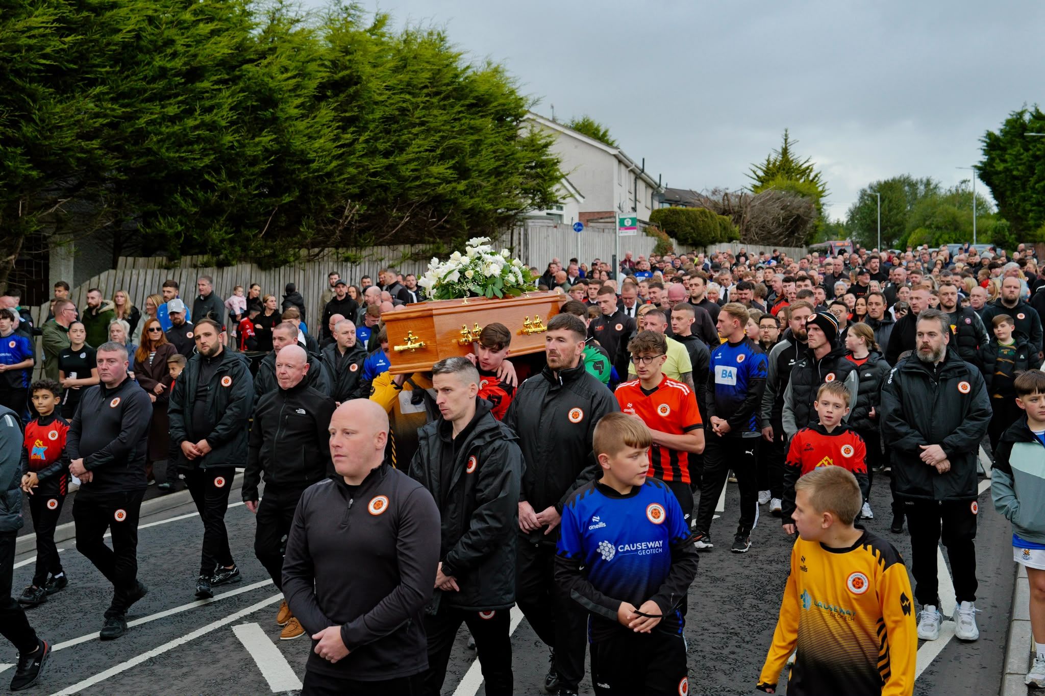 Hundreds attend funeral of 'community champion' Eddie Mulligan