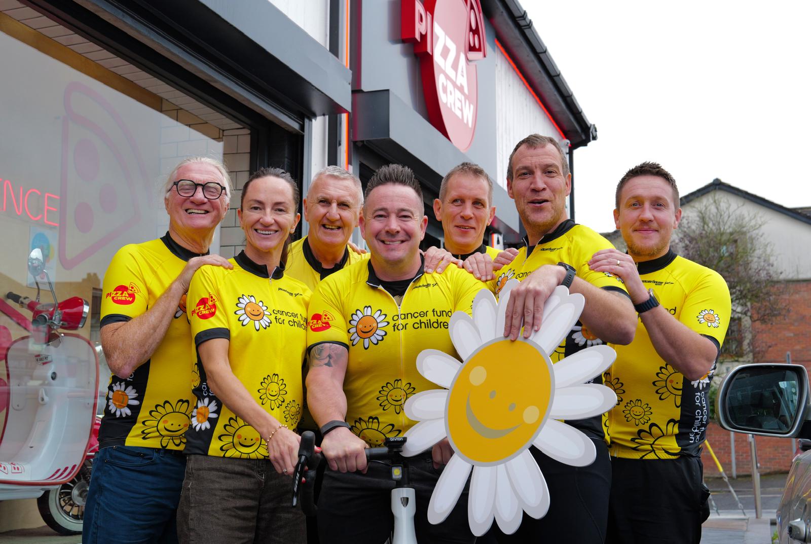 CYCLE: Volunteers cycled over 200 miles to raise funds for Daisy Lodge