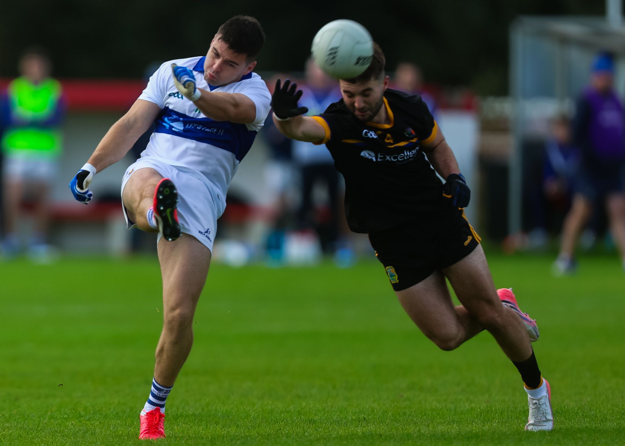 DERBY SPOILS: St Brigid\'s took the derby spoils over St John\'s