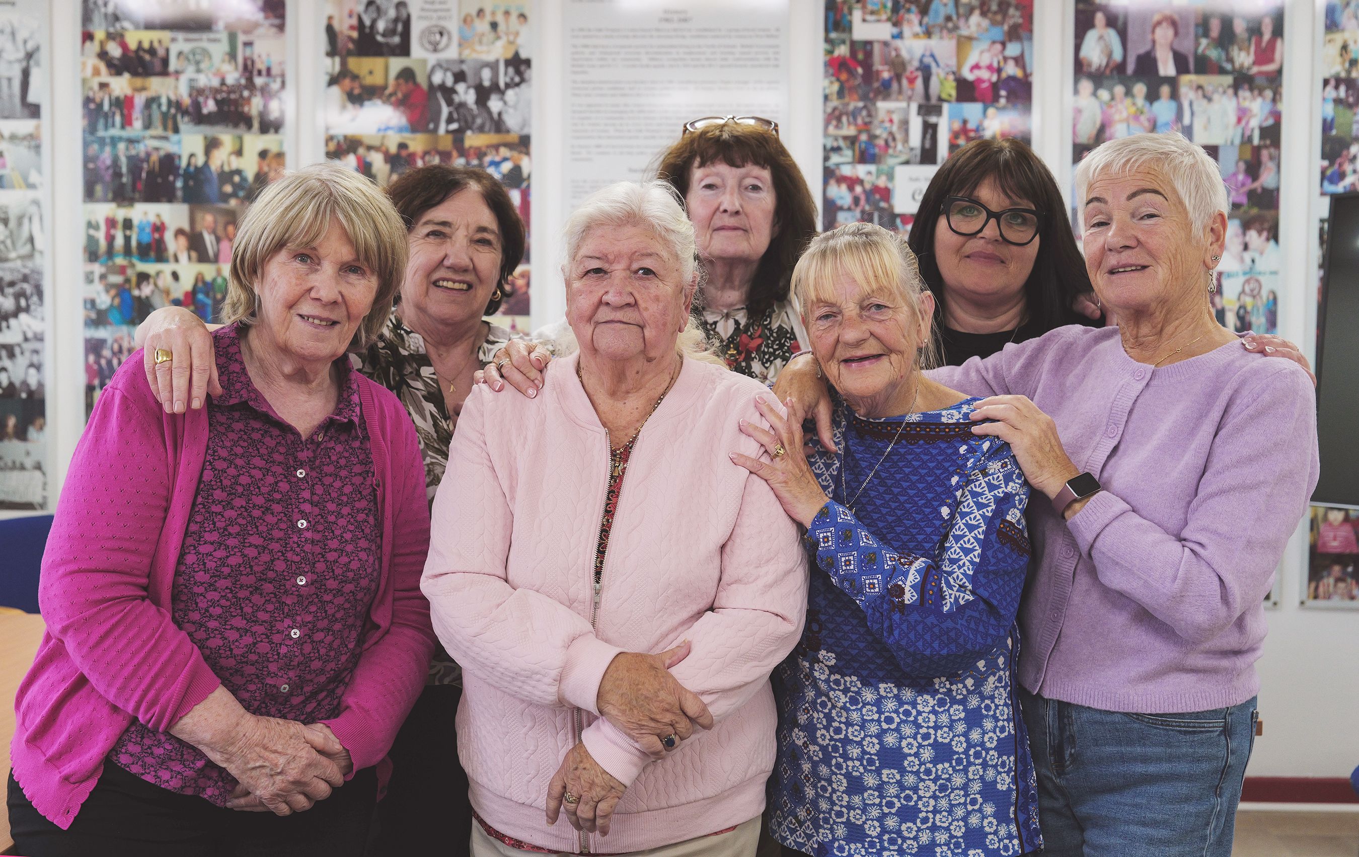 GOOD ADVICE: The Falls Women’s Centre’s older women’s group meet weekly and are very active