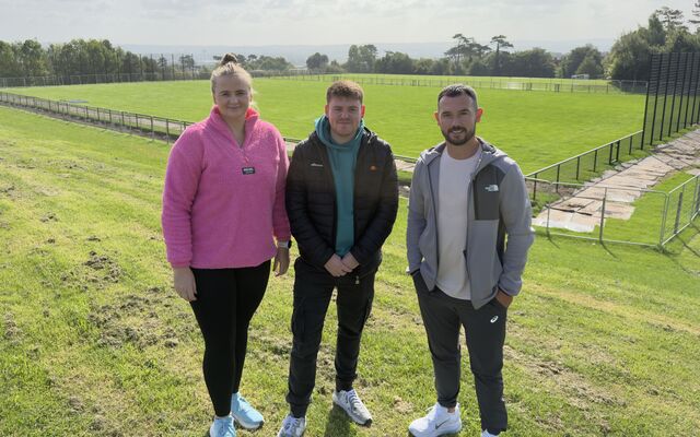 Work progressing on £300,000 Falls Park pitch upgrade