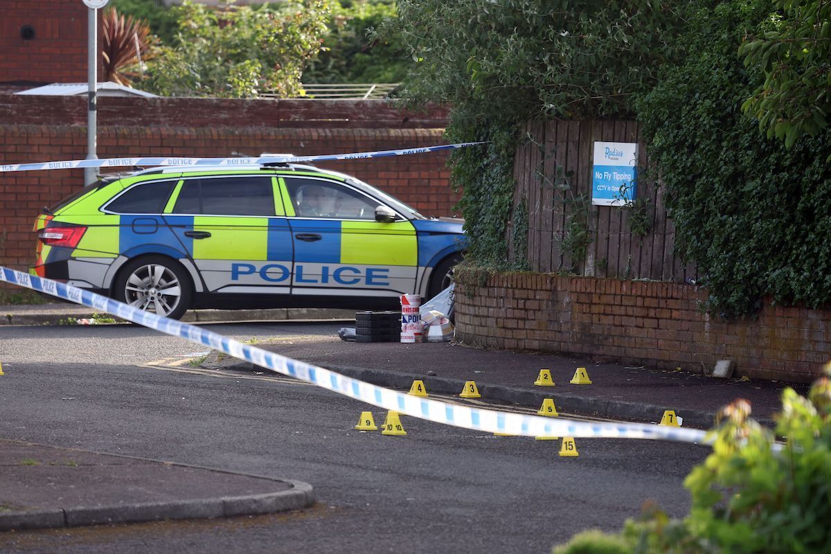 ATTACK: The incident happened in Kinnaird Avenue in North Belfast on June 8