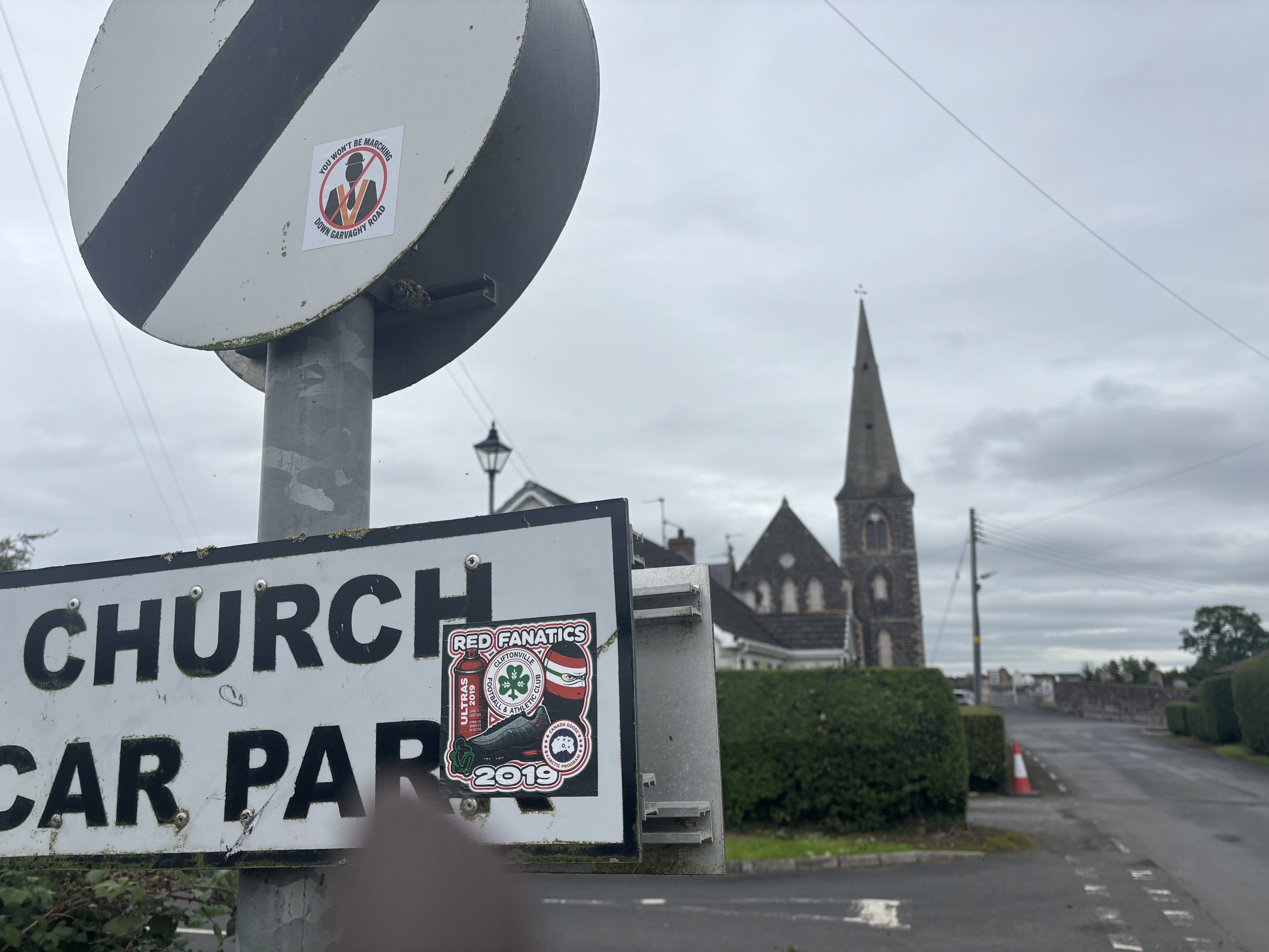 HERE WE GO AGAIN: The Portadown district has been given permission to march from Drumcree to Portadown town centre along the Garvaghy Road