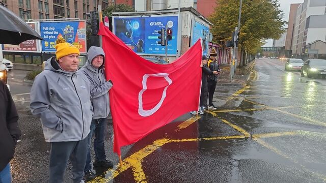 Traffic disruption in Belfast as protestors come on to the streets in support of Garvaghy Road residents