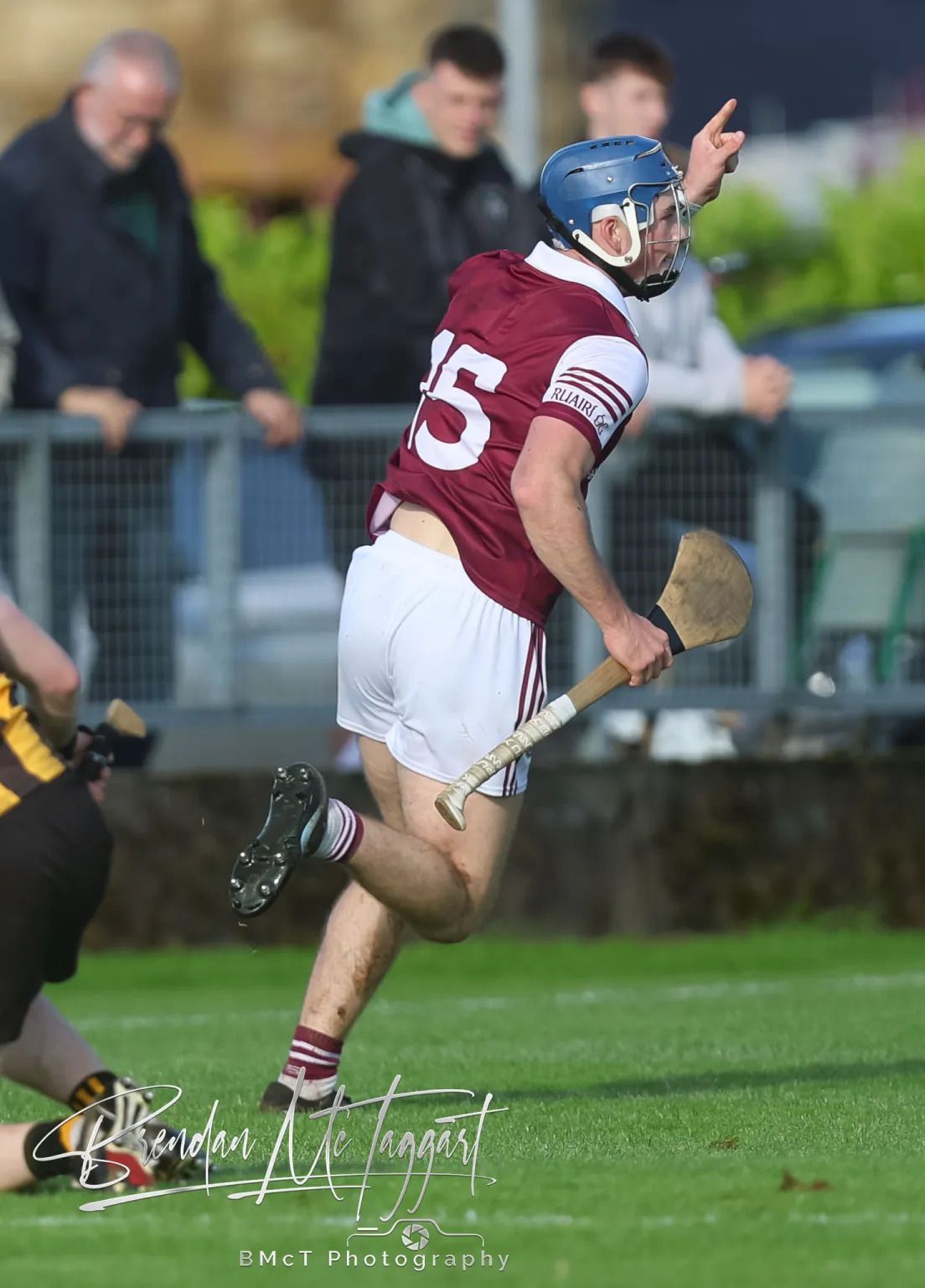 MAIN MAN: Joseph McLaughlin starred for Cushendall in their victory over rivals Ballycastle