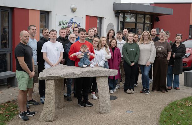 Cruinniú dlúthpháirtíochta le Pobal Gharbhachaidh ag An Dream Dearg