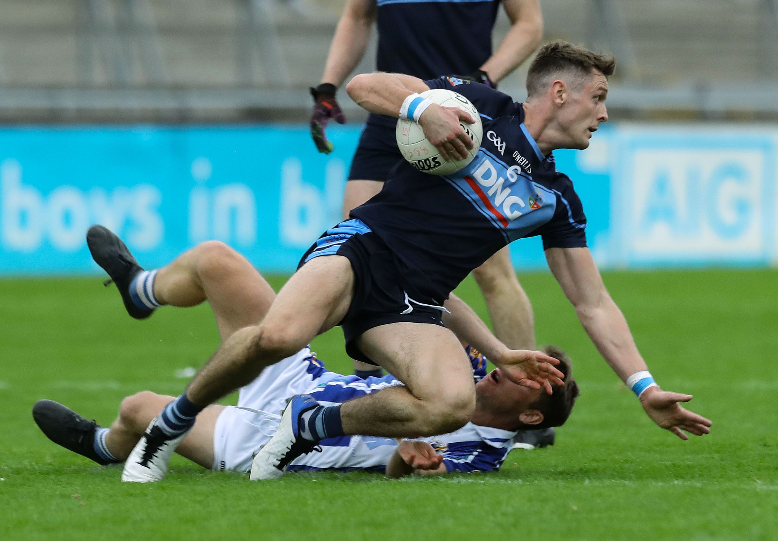 Mark Sweeney in action for St Jude's in this year's Dublin SFC