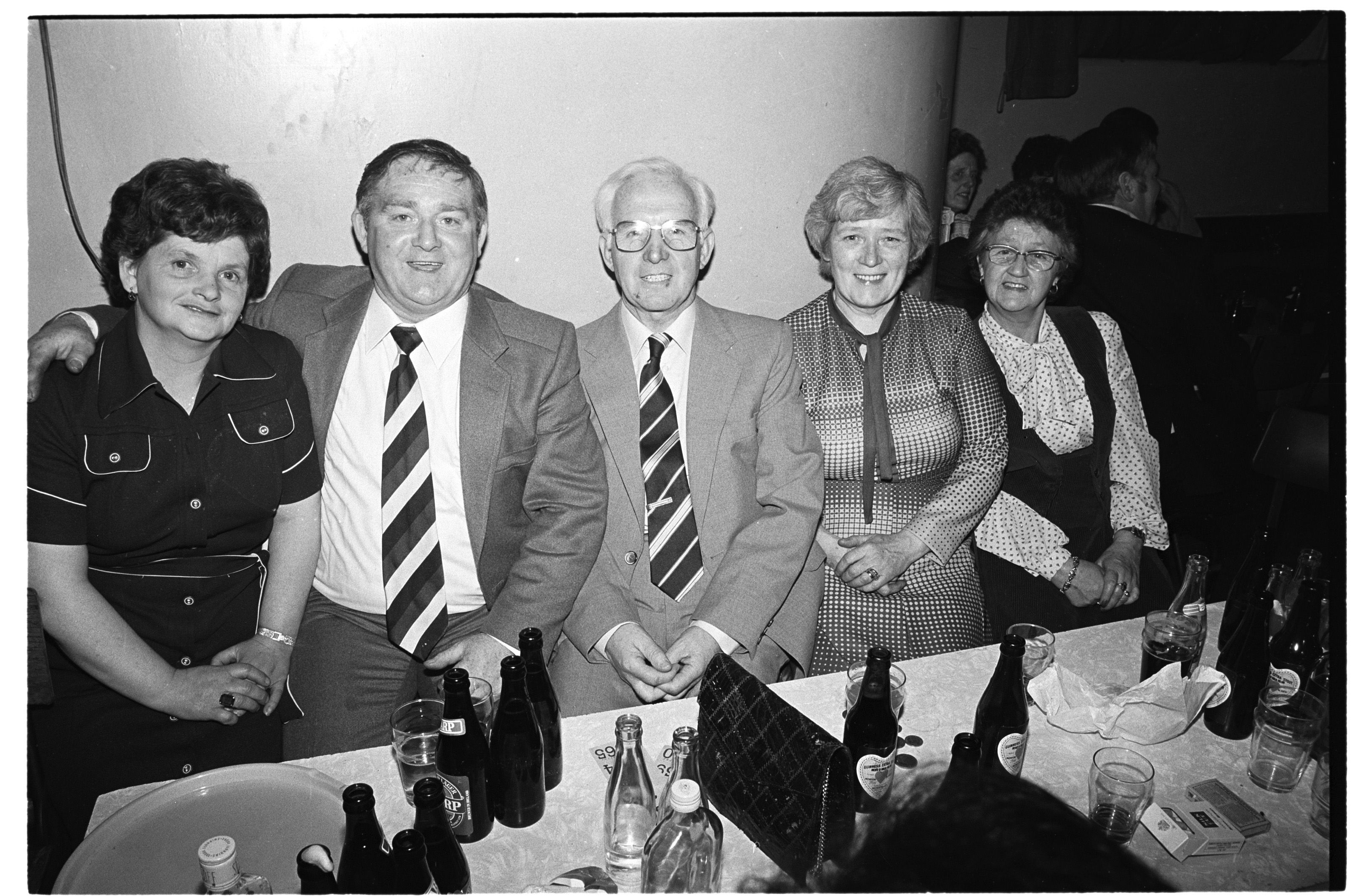 Ethel and Billy Anderson, John and Teresa McLoughlin and Alice Alexander