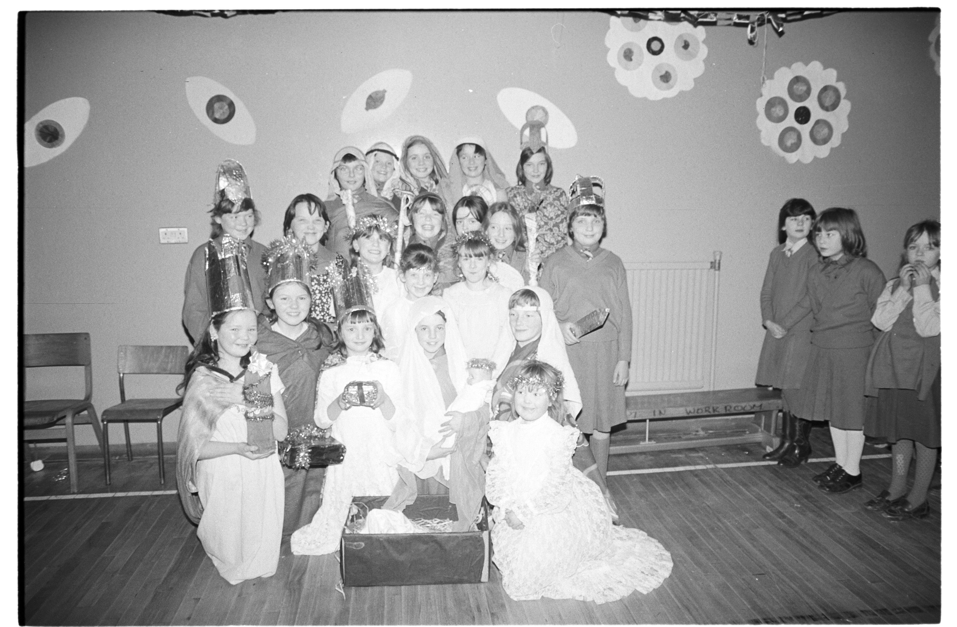 NATIVITY: Pupils from St Patrick’s Girls Primary School performing their Christmas play in December 1981