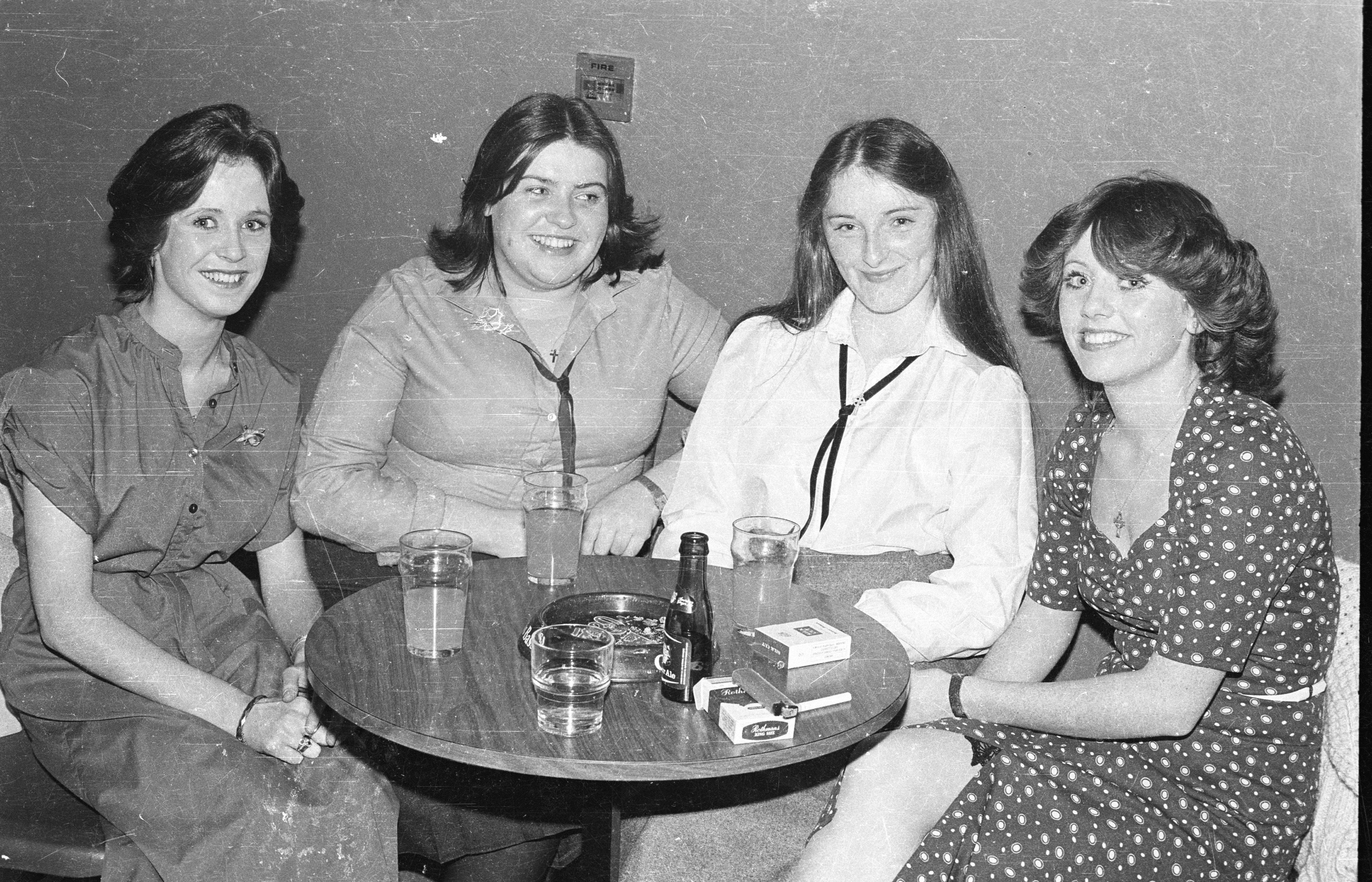 Shirley O'Laughlin, Marie Ferguson, Josephine Lidster and Margaret Kearney at the St Oliver Plunkett Youth Club minibus fundraising dance