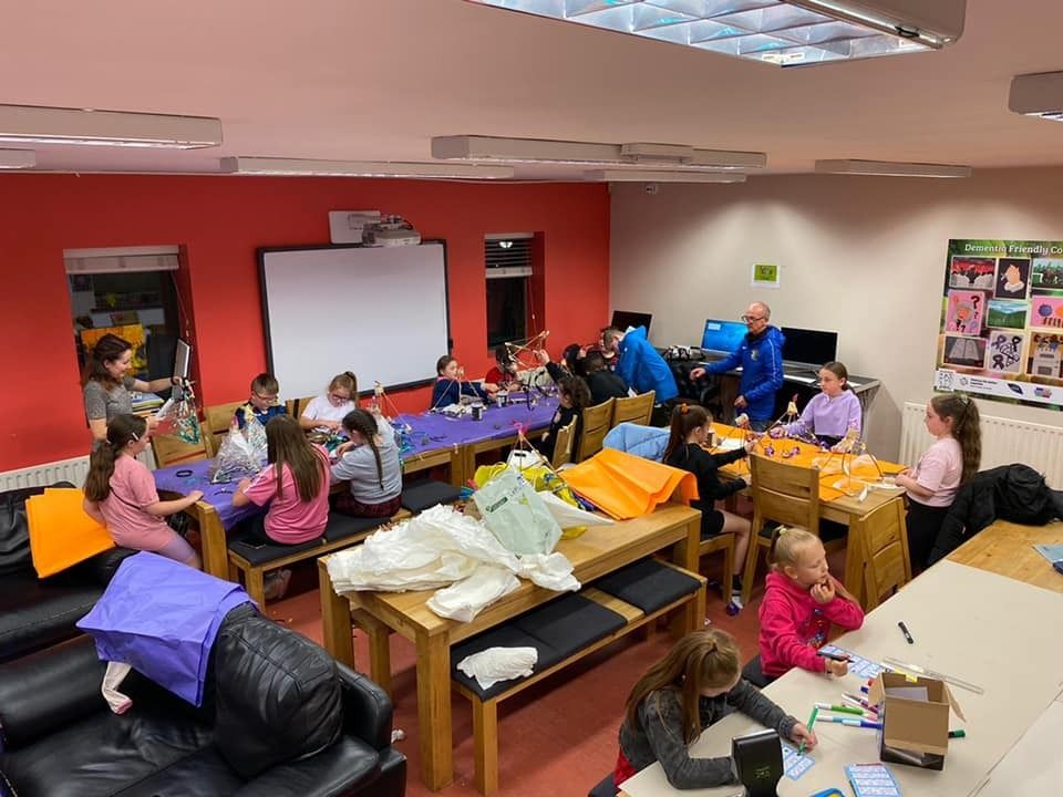 Halloween workshop at the Frank Gillen Centre