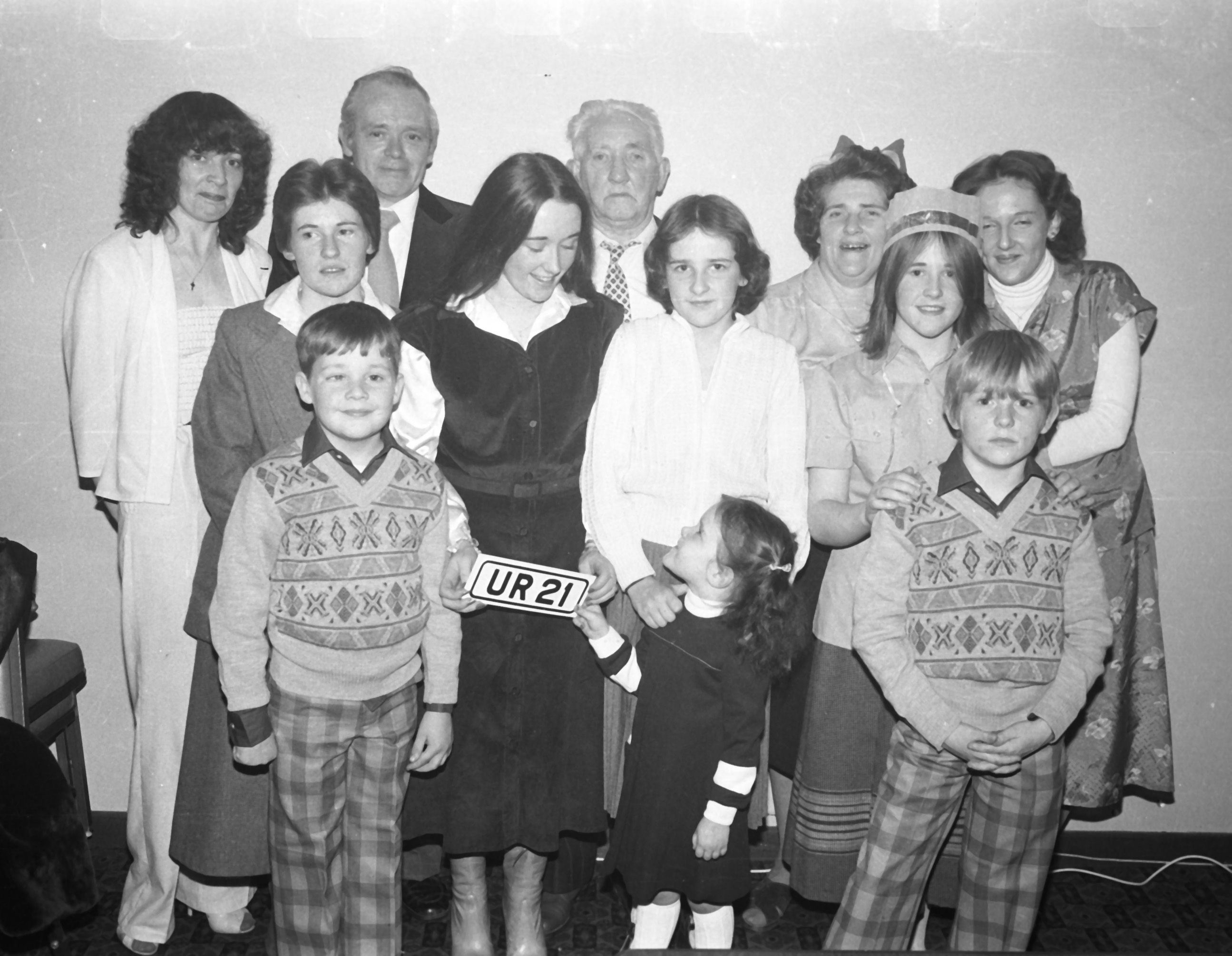 Sandra O'Neill from Corrib Avenue celebrates her birthday at the Greenan Lodge