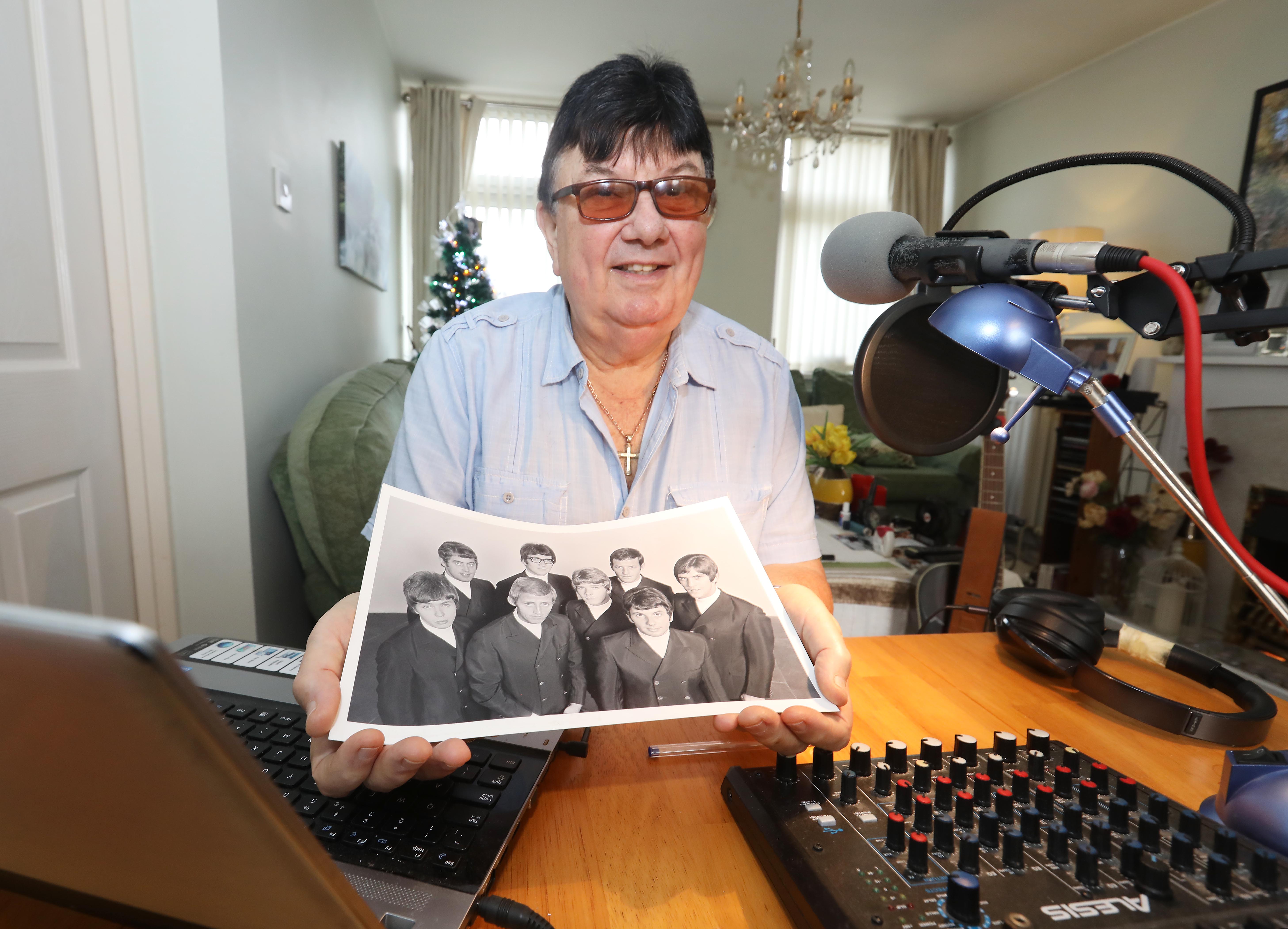 Des at home in Belfast