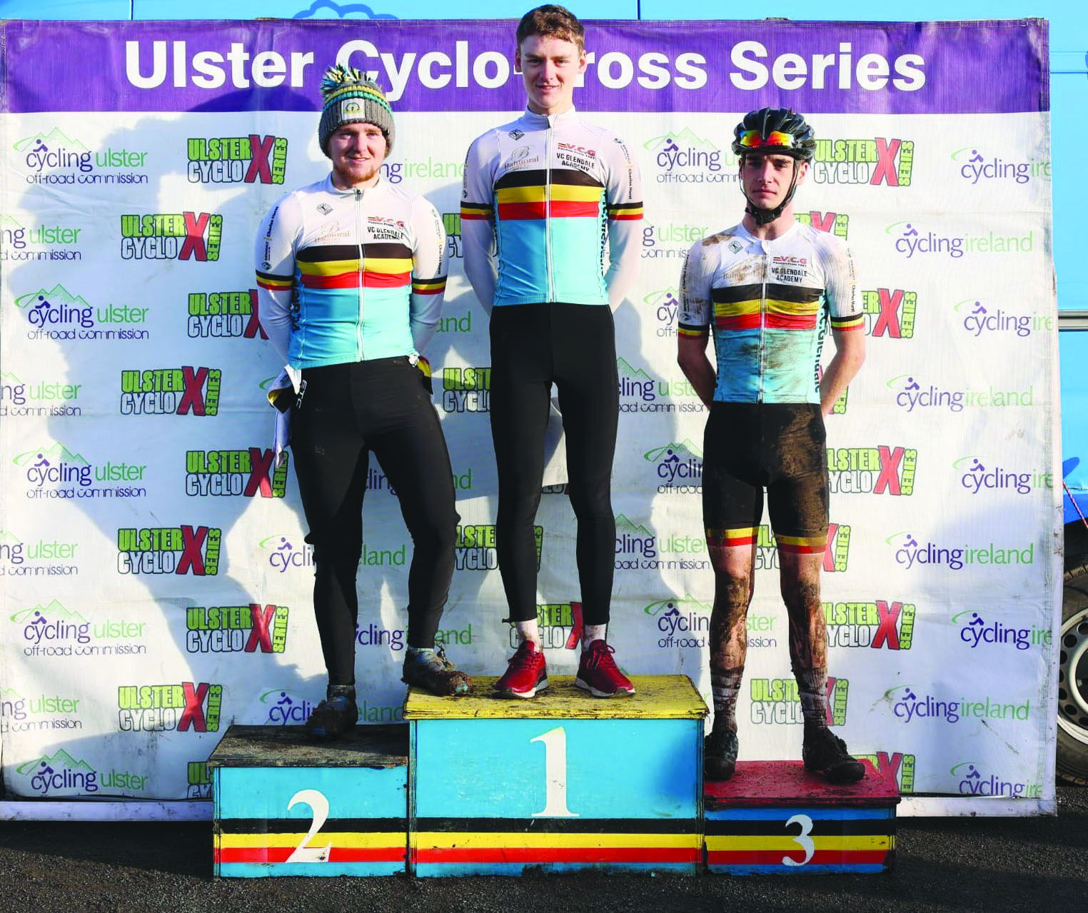 VC Glendale team prize winners: Lee Harvey, Dean Harvey and Jamie Meehan