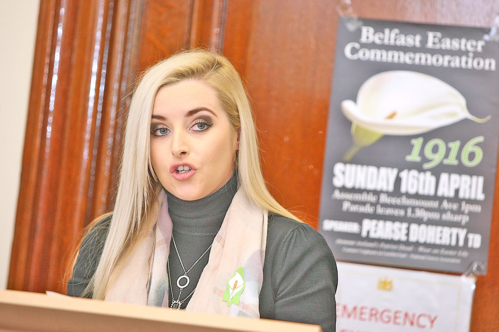 HAZARD: MLA Órlaithí Flynn says new McDonald's has added to traffic woes in Colin