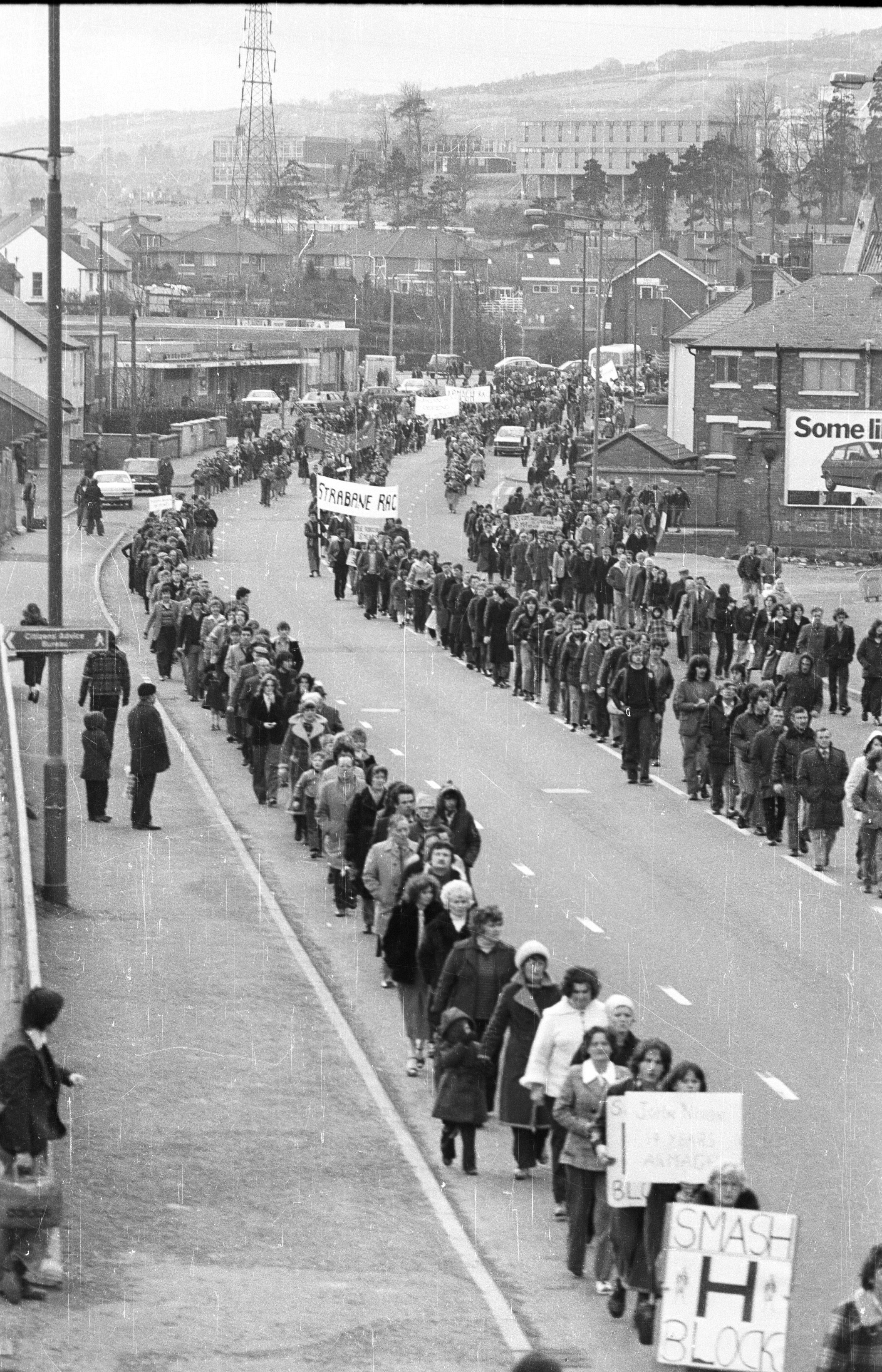 Thousands take part in the St Patrick's Day parade on the Andersonstown Road 