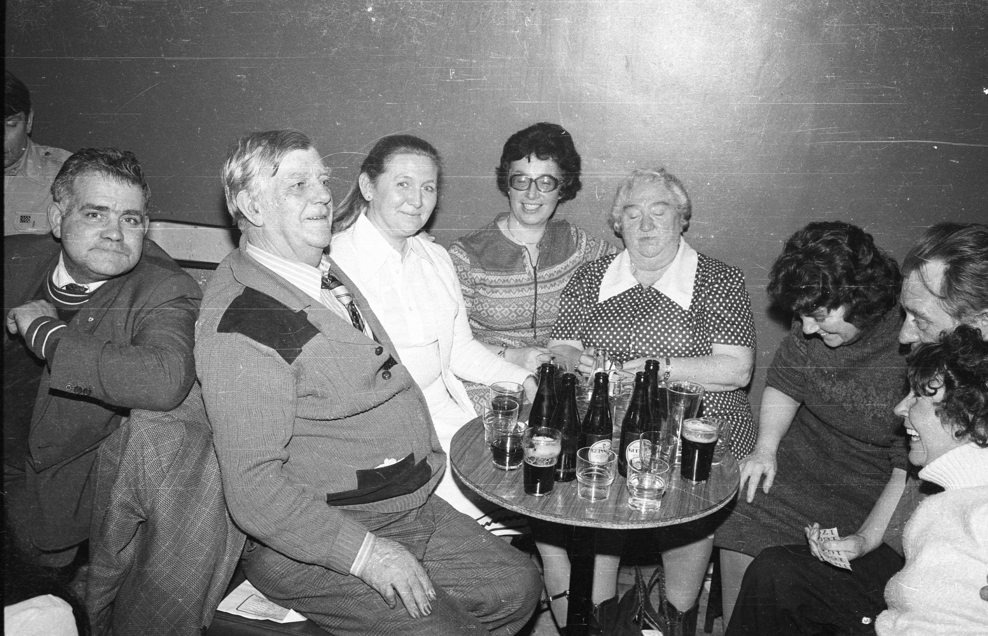Alec McGreevy, Kathleen Morgan, Pat Shevlin and Kathleen McGreevy at the Saint Patrick's Day Parade Association function