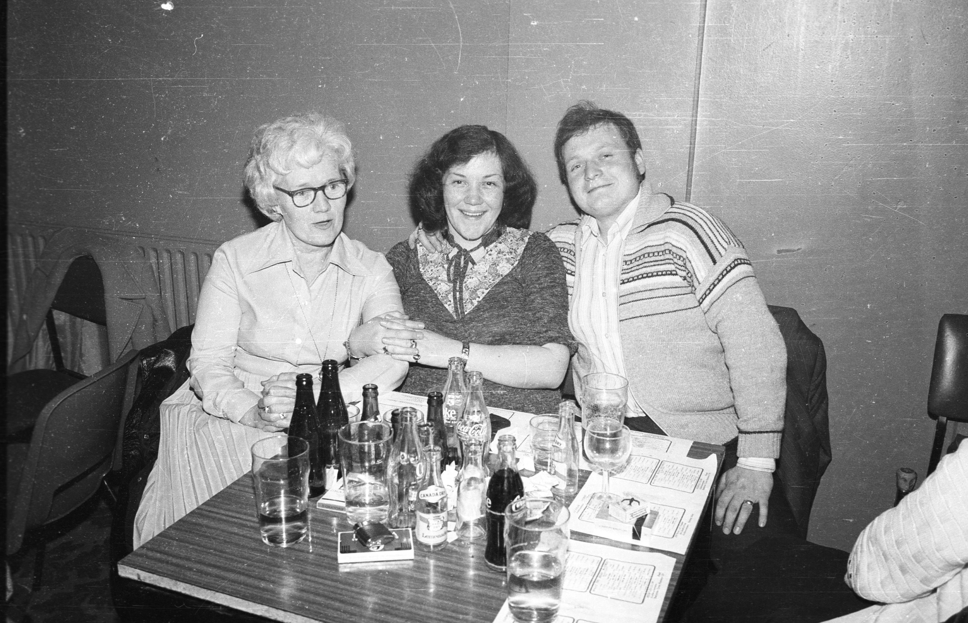 Ina Mason, with Nuala and Joe McQuade at the Saint Patrick's Day Parade Association function