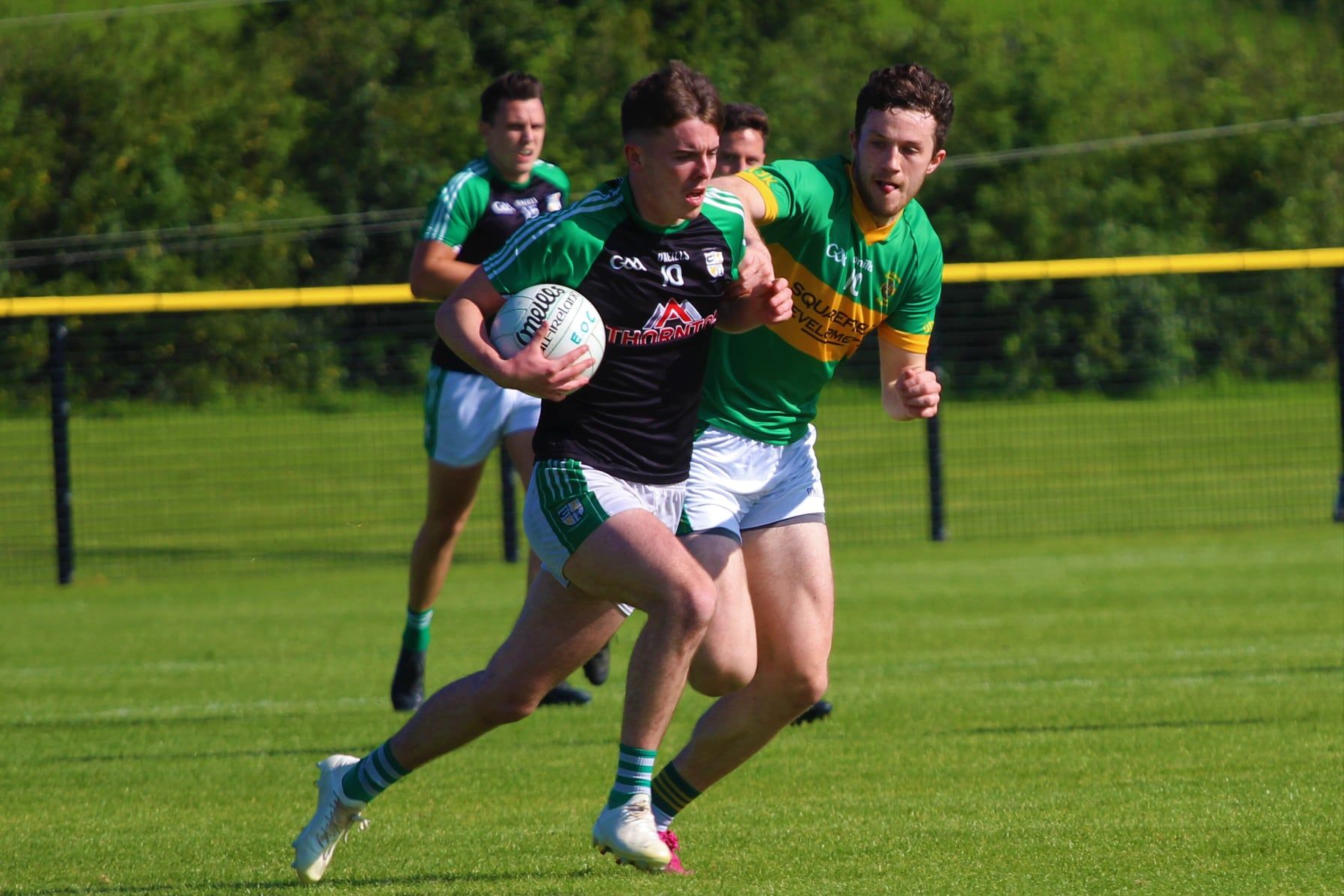 Cargin and Creggan played out a thrilling Antrim Senior Football Championship final last year