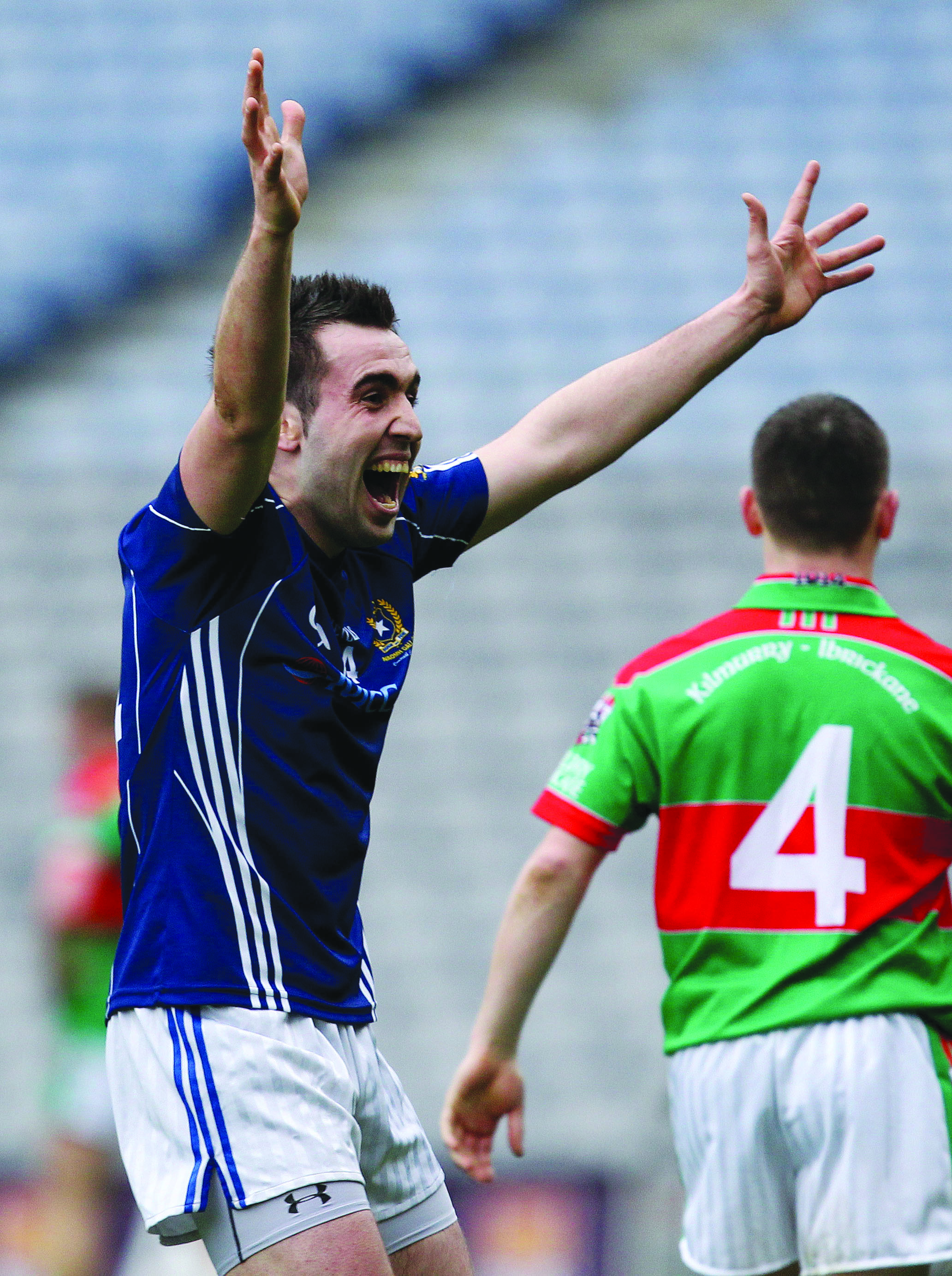 Kevin Niblock at the final whistle