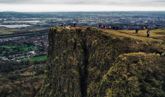 Cavehill.jpeg A HIGHER VISION: The view over Belfast from Cave Hill