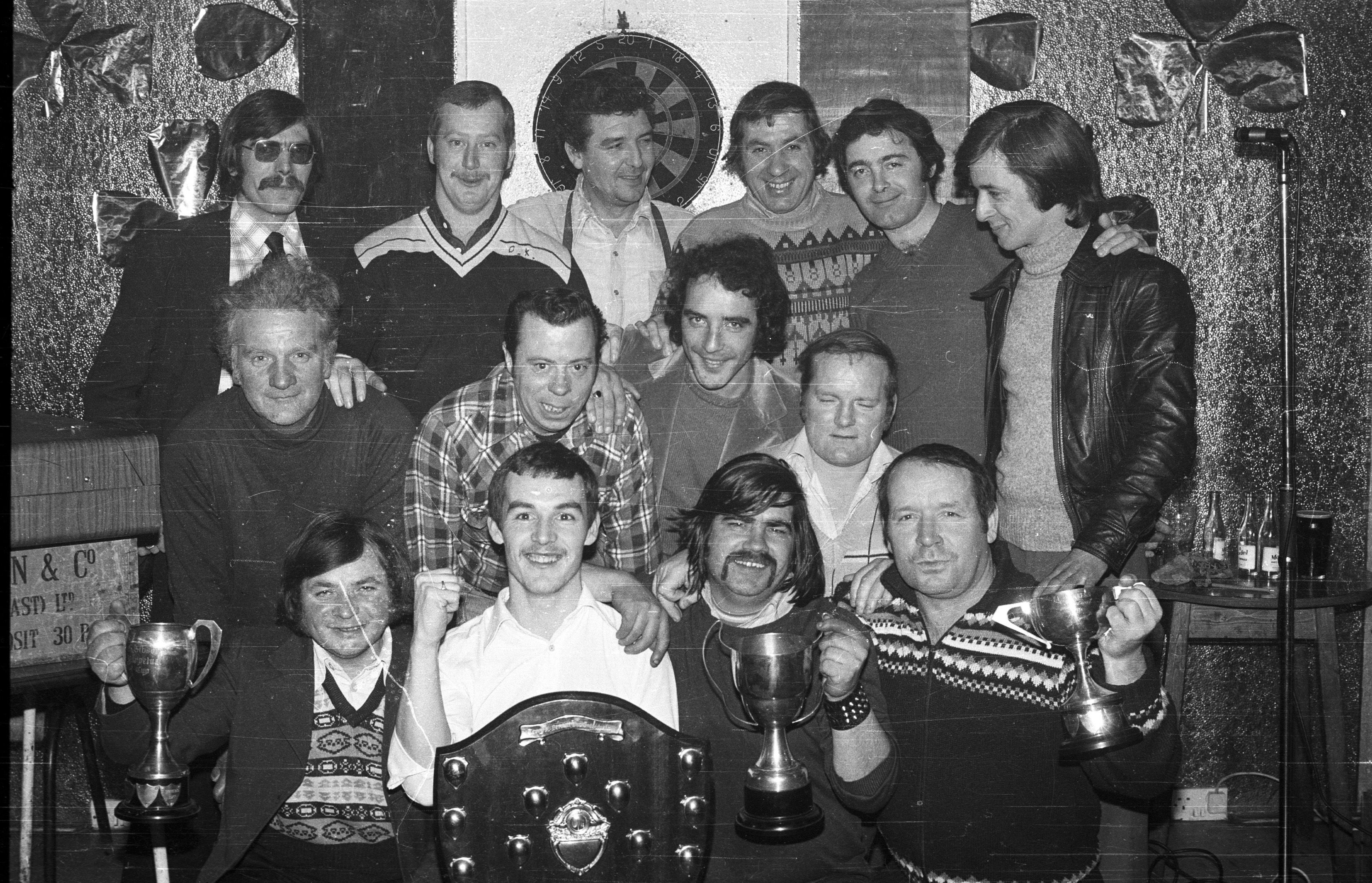 The Terry McDermott after a charity match, staged by Geordie McShannon