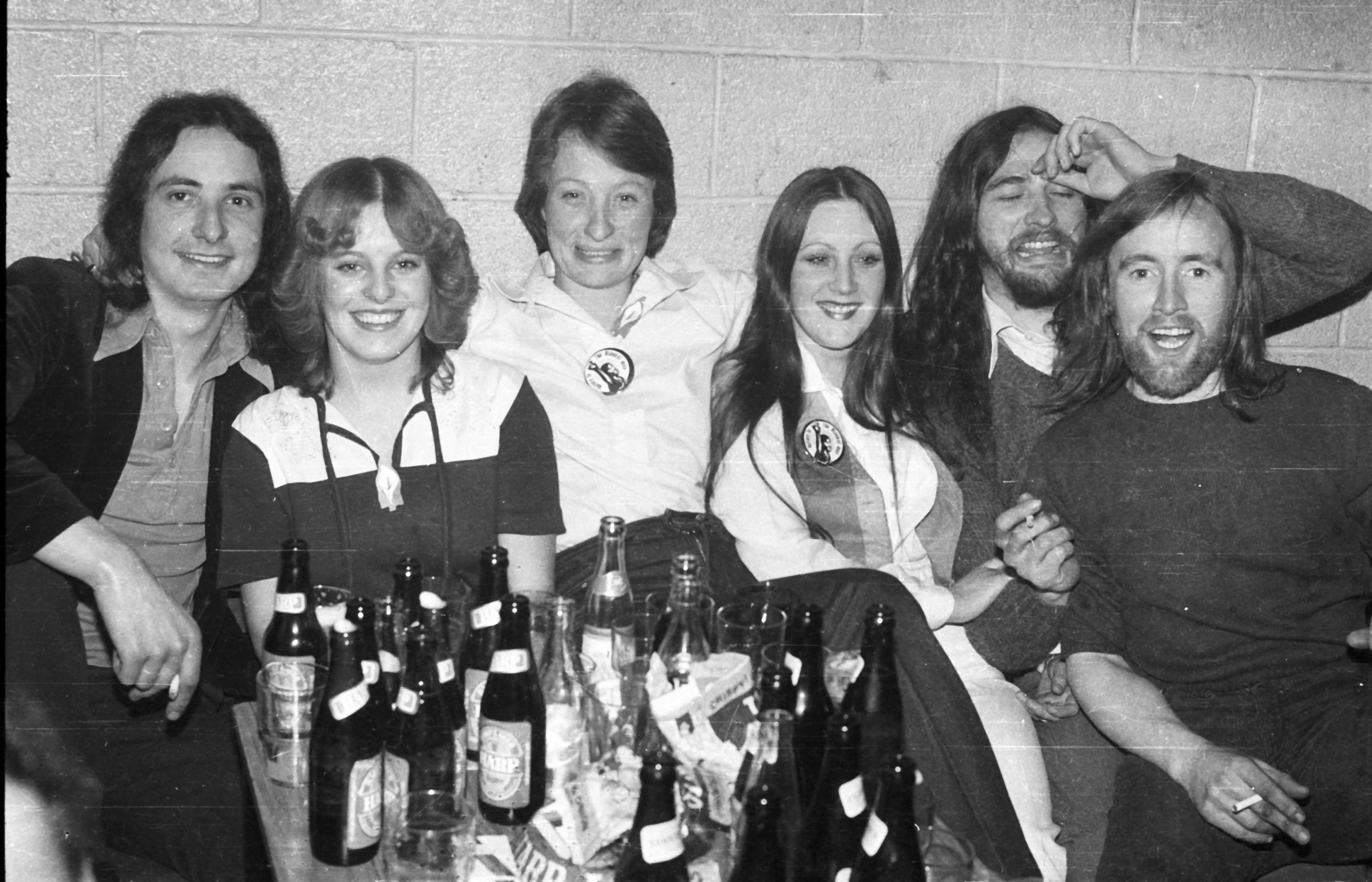 Enjoying the Robert Emmett/Francis Liggett Sinn Féin commemoration at the Crescent Community Centre