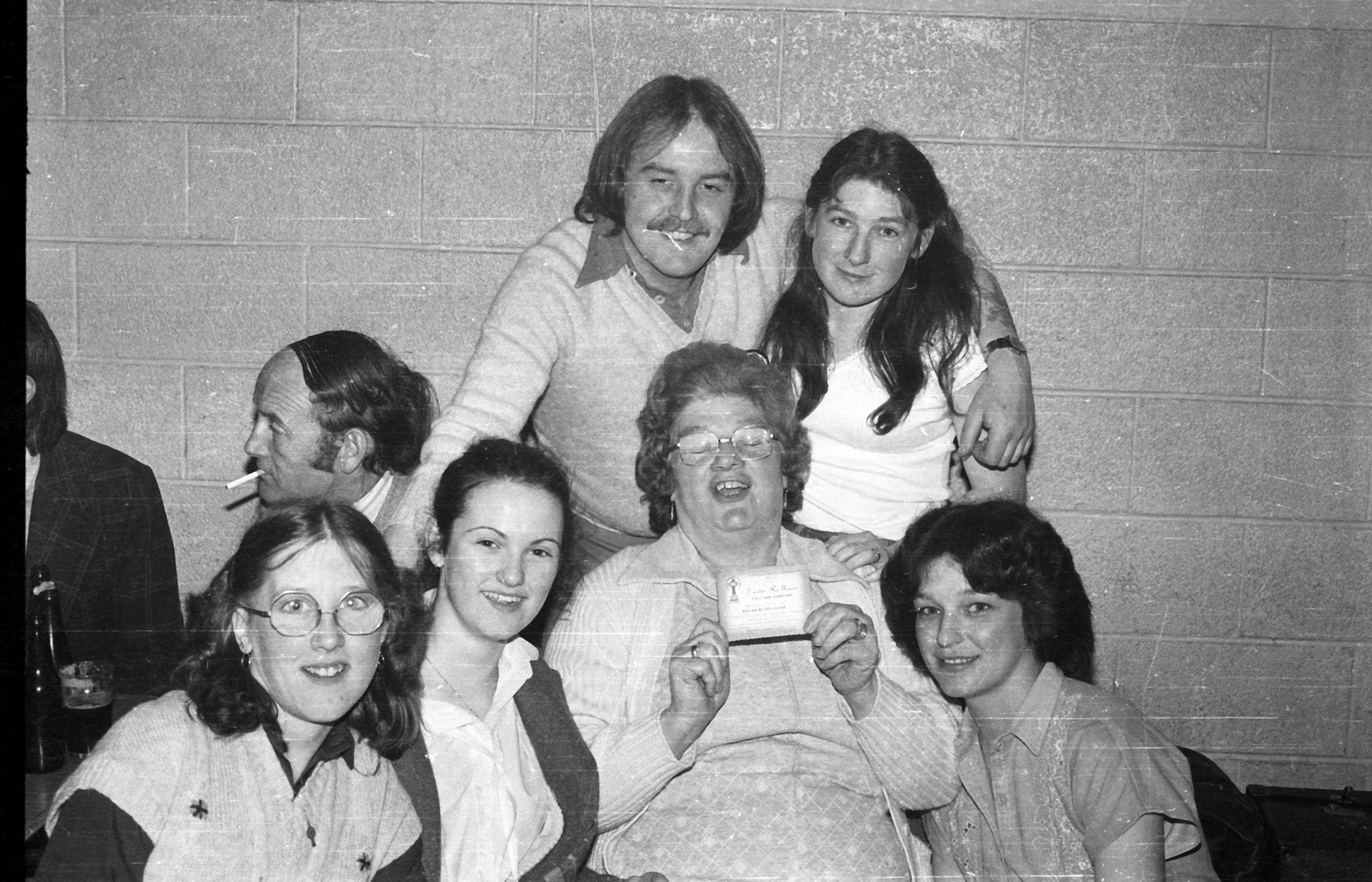 Enjoying the Robert Emmett/Francis Liggett Sinn Féin commemoration at the Crescent Community Centre