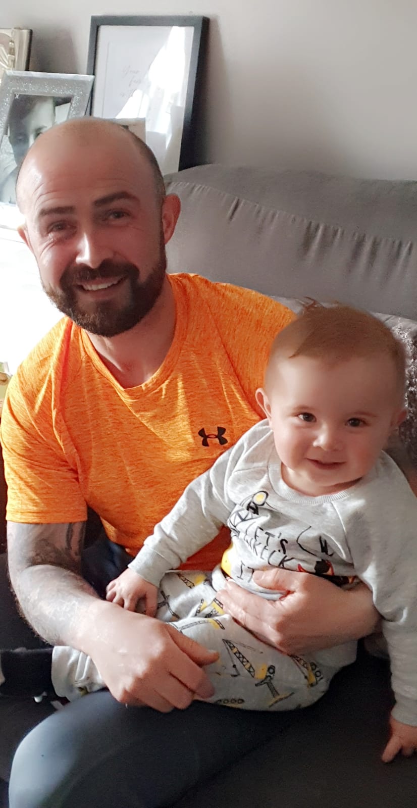 Shane and dad, Adrian