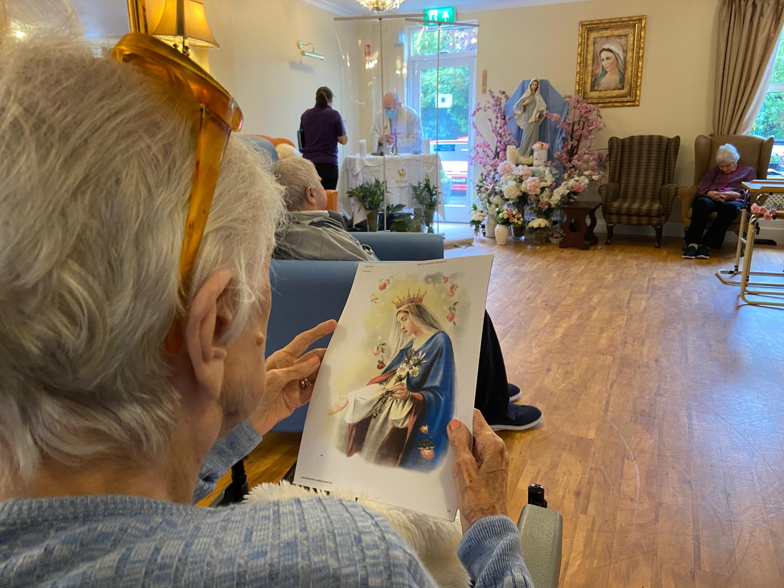 SPECIAL OCCASION: Residents celebrate the 'Queen of May'