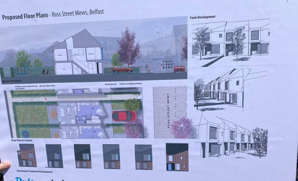 Artist impressions of the proposed Ross Street Mews development