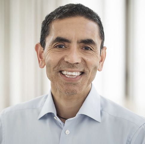 BREAKTHROUGH HEALTH-TECH: Ugur Sahin of BioNTech.