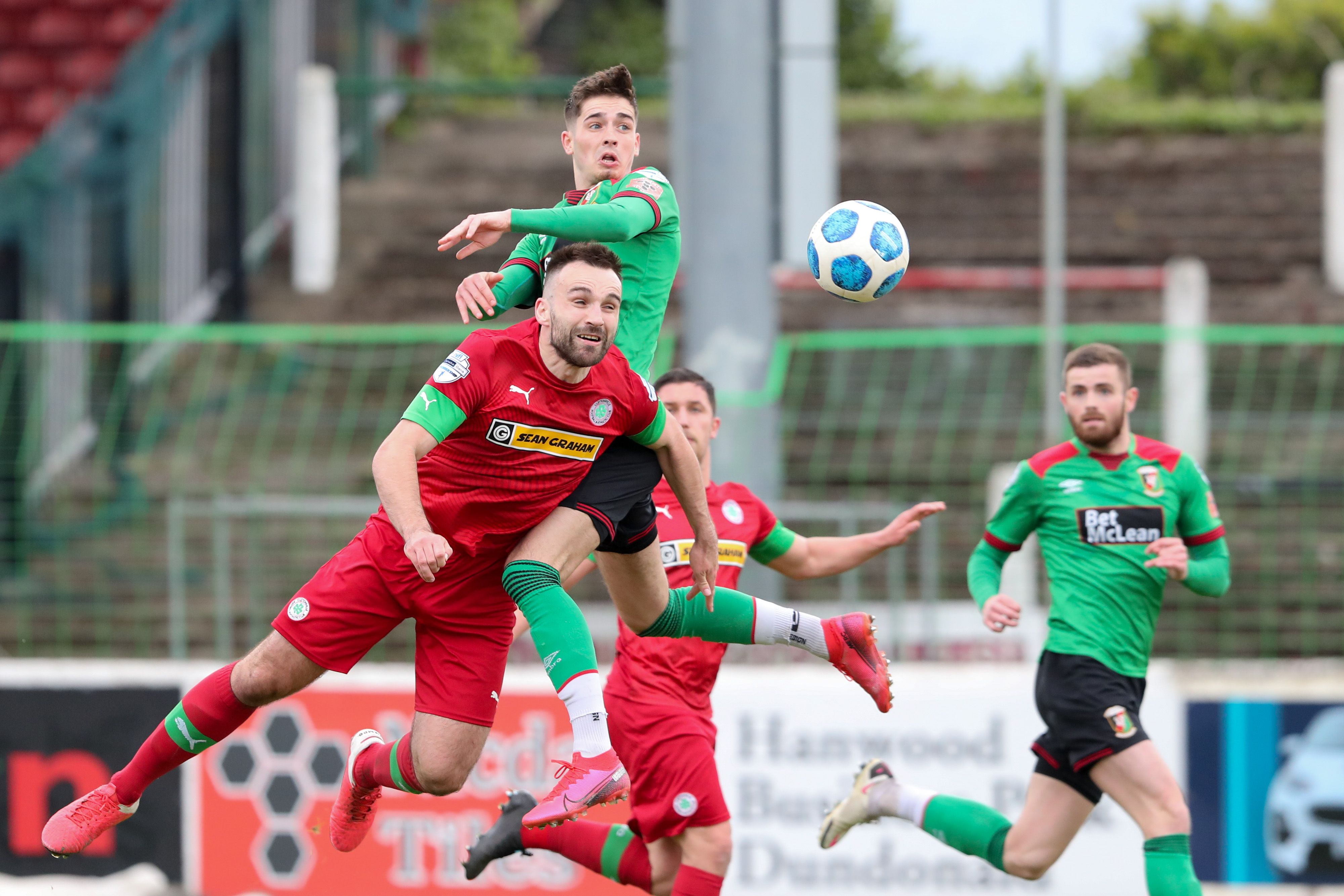 Cliftonville praised the performance and desire of Jamie Harney in Tuesday's shootout win over Crusaders