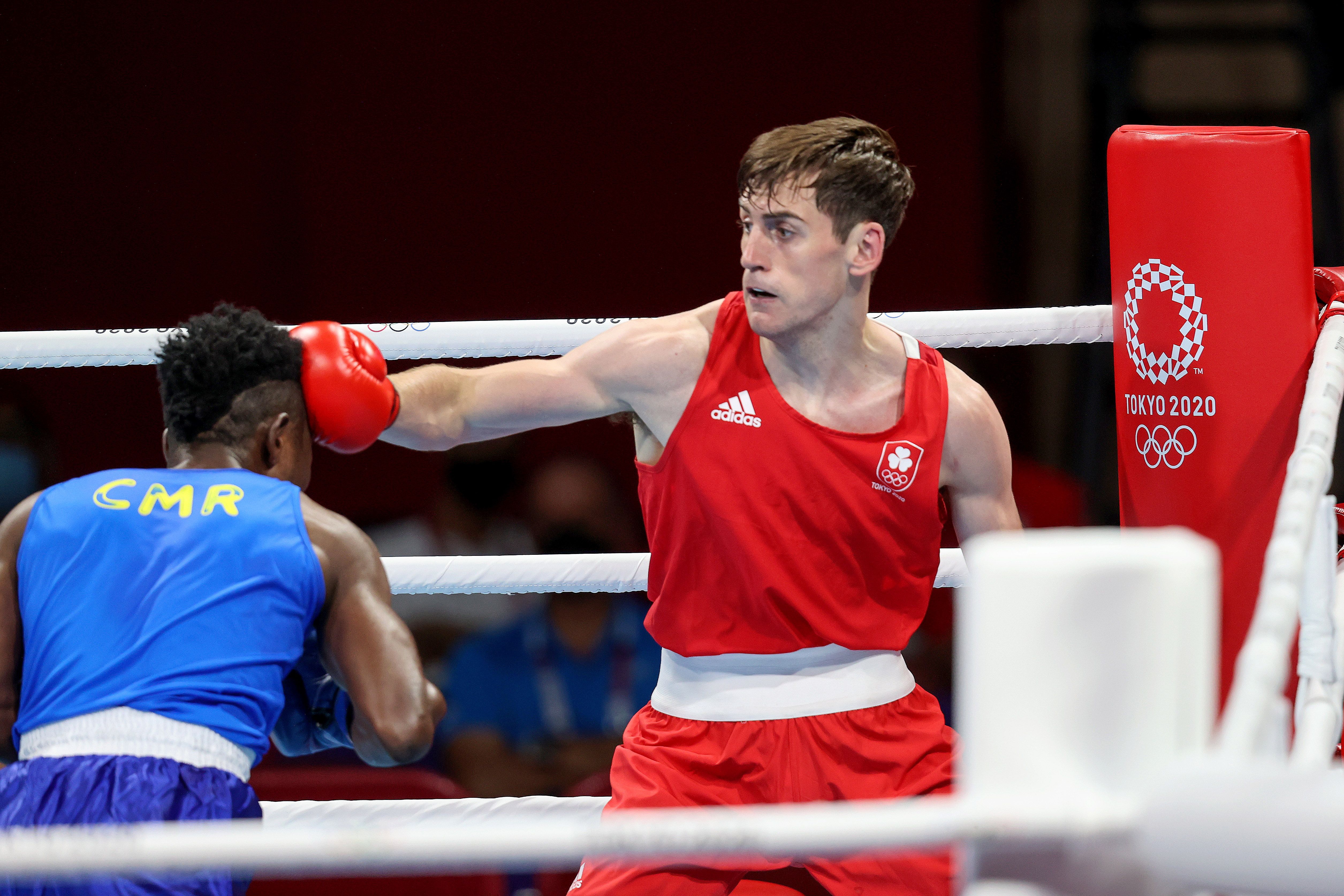 Walsh lands a jab