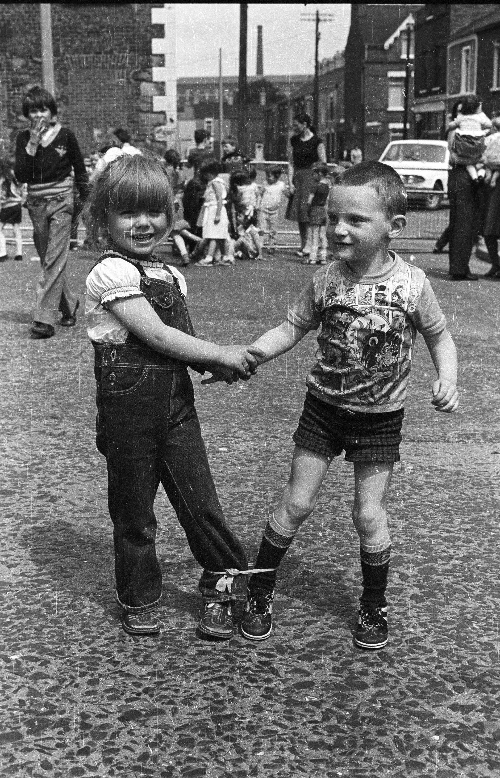 Linden Street and O'Neill Street party in summer 1979