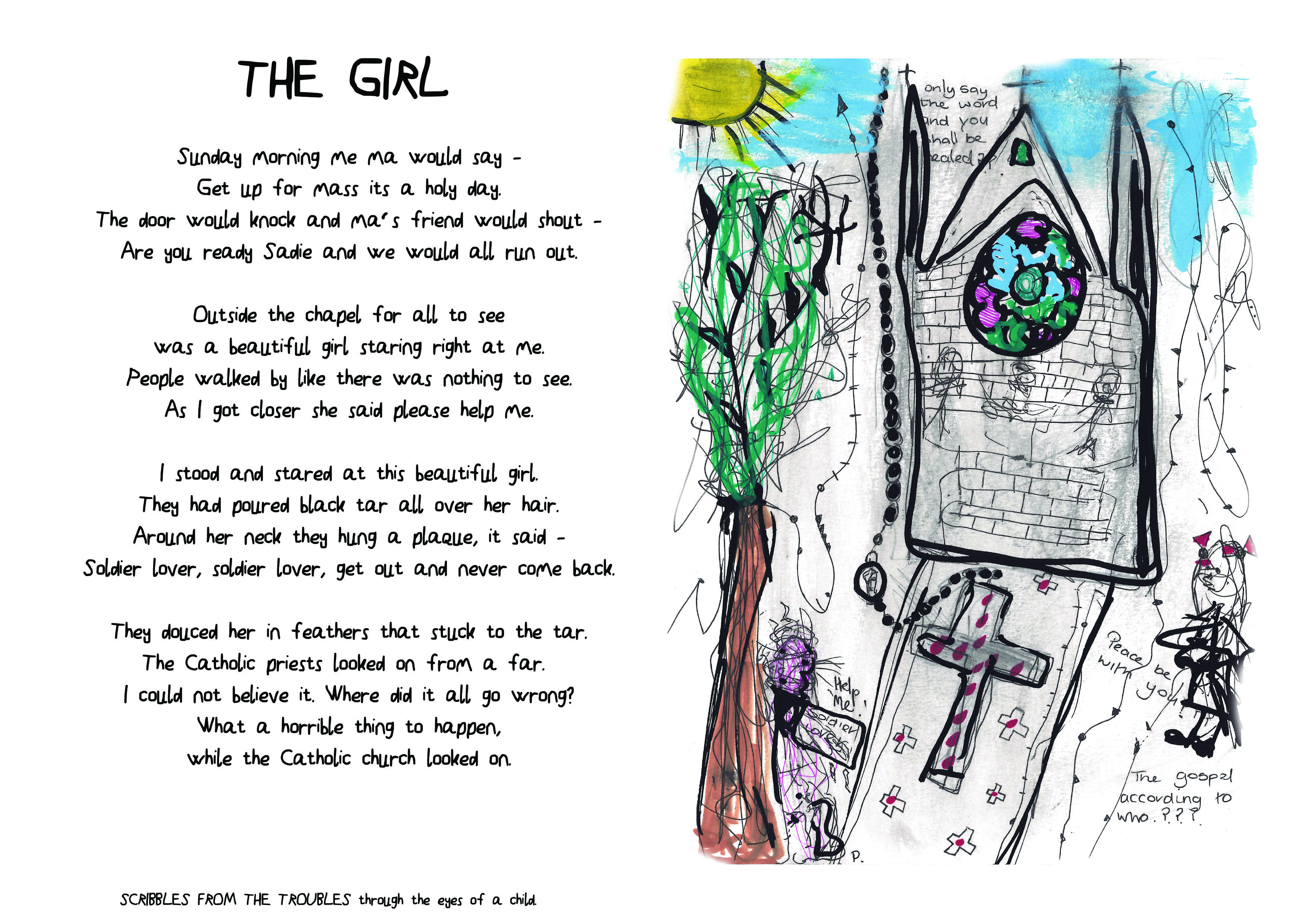 MEMORIES: Paula's poetry is based on her recollections of the Troubles