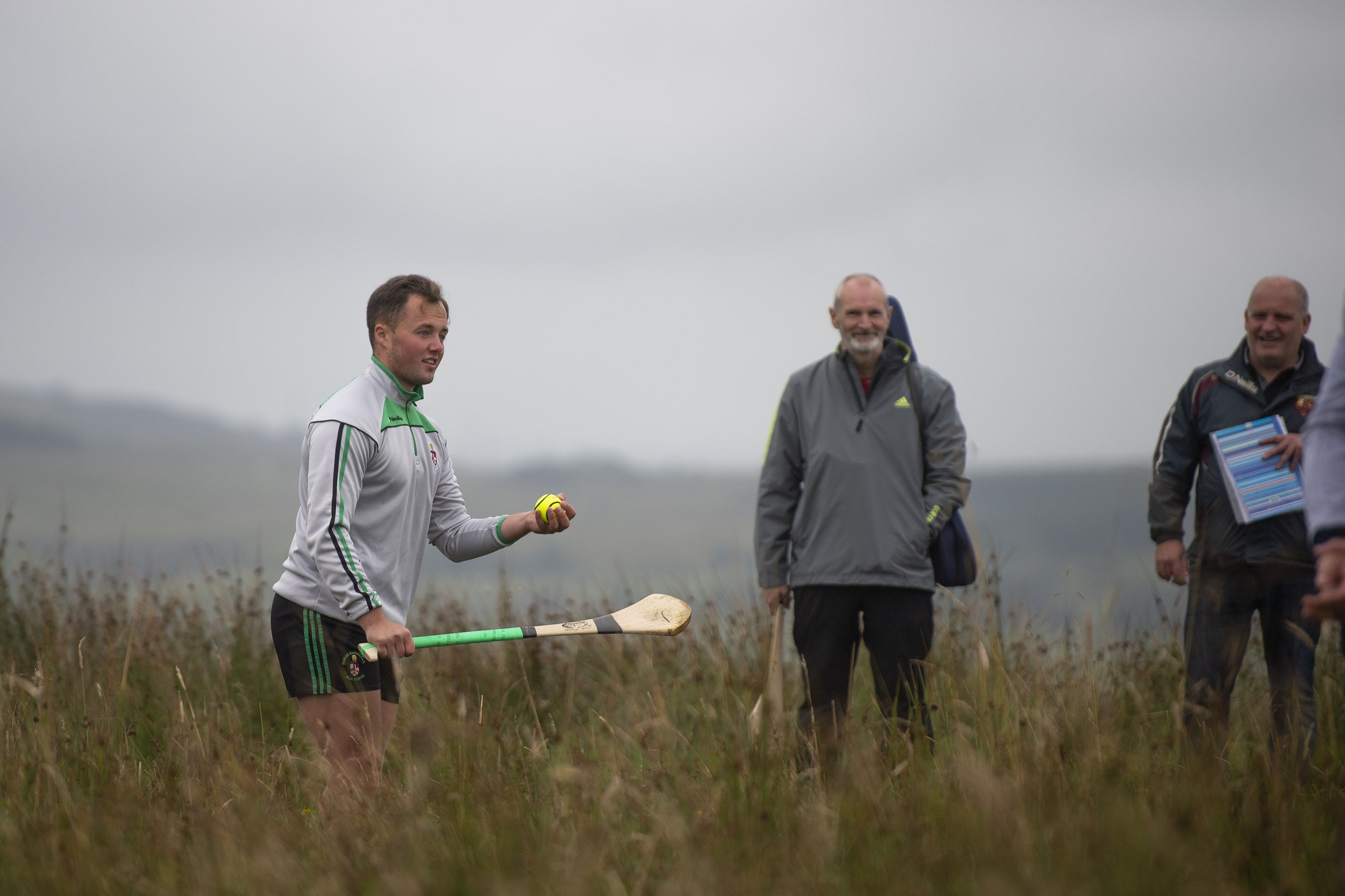 Senior hurling winner Donal McKernan in action