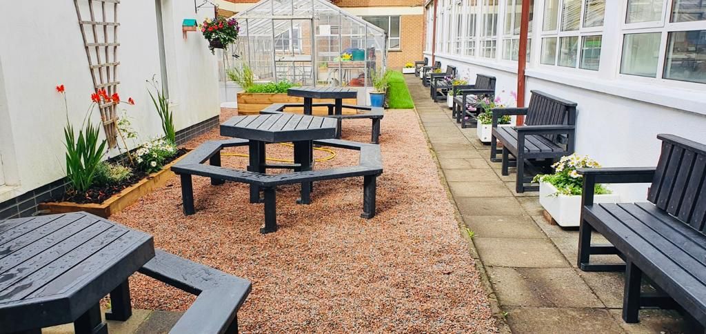 The 'Garden of Sanctuary' at Blessed Trinity College